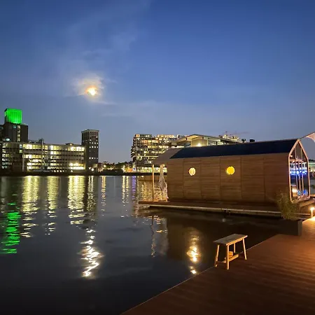 Botel Wikkelboat Nr2 At Floating Rijnhaven Rotterdam